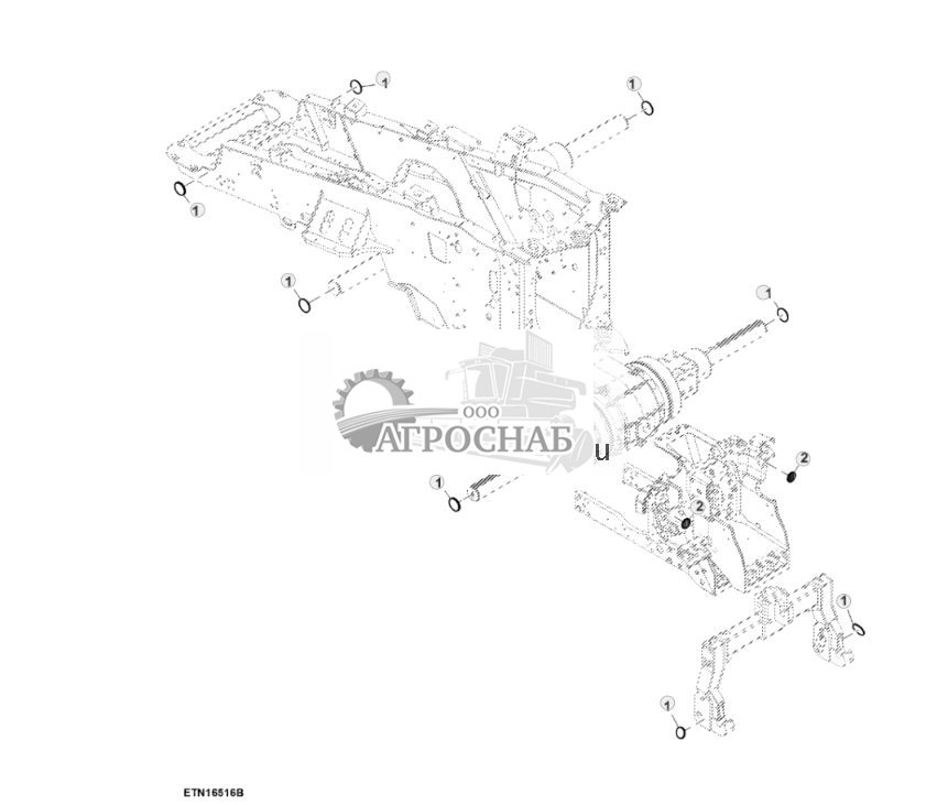 Отражатель, опора тяговой штанги, со сцепкой (для Европы, стран СНГ, Северной Африки, Ближнего Востока, Китая) - ST784184 853.jpg